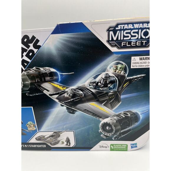 Star Wars Mission Fleet -Mando's N1 Starfighter The Mandalorian & Grogu, New - Picture 2 of 11